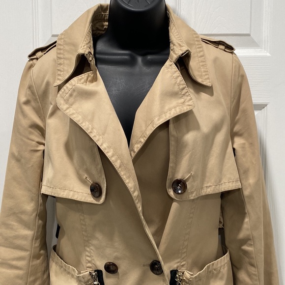 MO & Co Zip Detail Trench Coat - Picture 2 of 12